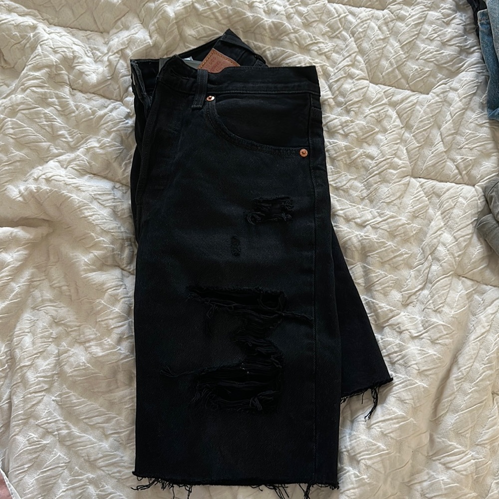 Levi’s 501 Bermuda shorts black size W 26